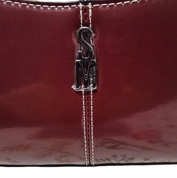 STEVE MADDEN Bmikas Glossy Bloodstone Shoulder Bag - Picture 4 of 9